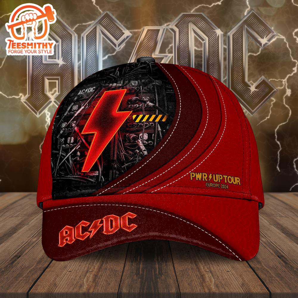 ACDC Rock Band Merchandise, ACDC EURO 2024, ACDC Classic Cap