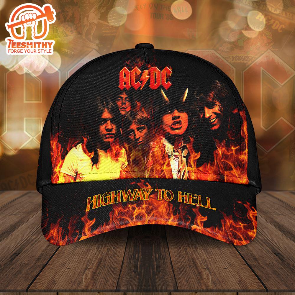 ACDC Rock Band Merchandise, ACDC Highway To Hell, ACDC Classic Cap