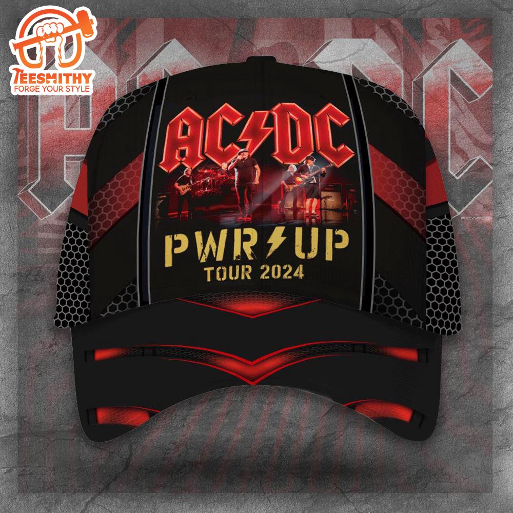 ACDC Rock Band Merchandise, ACDC PWR UP, ACDC Classic Cap