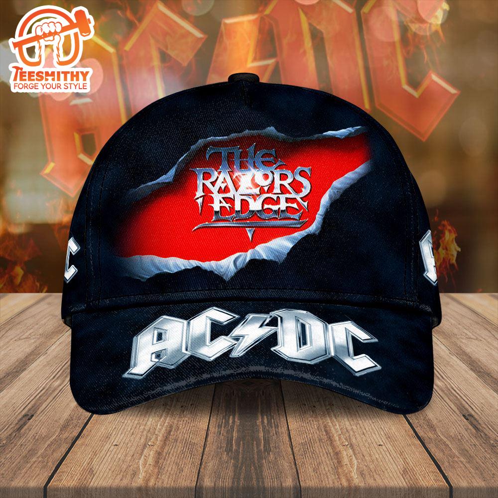 ACDC Rock Band Merchandise, ACDC The Razors Edge, ACDC Classic Cap