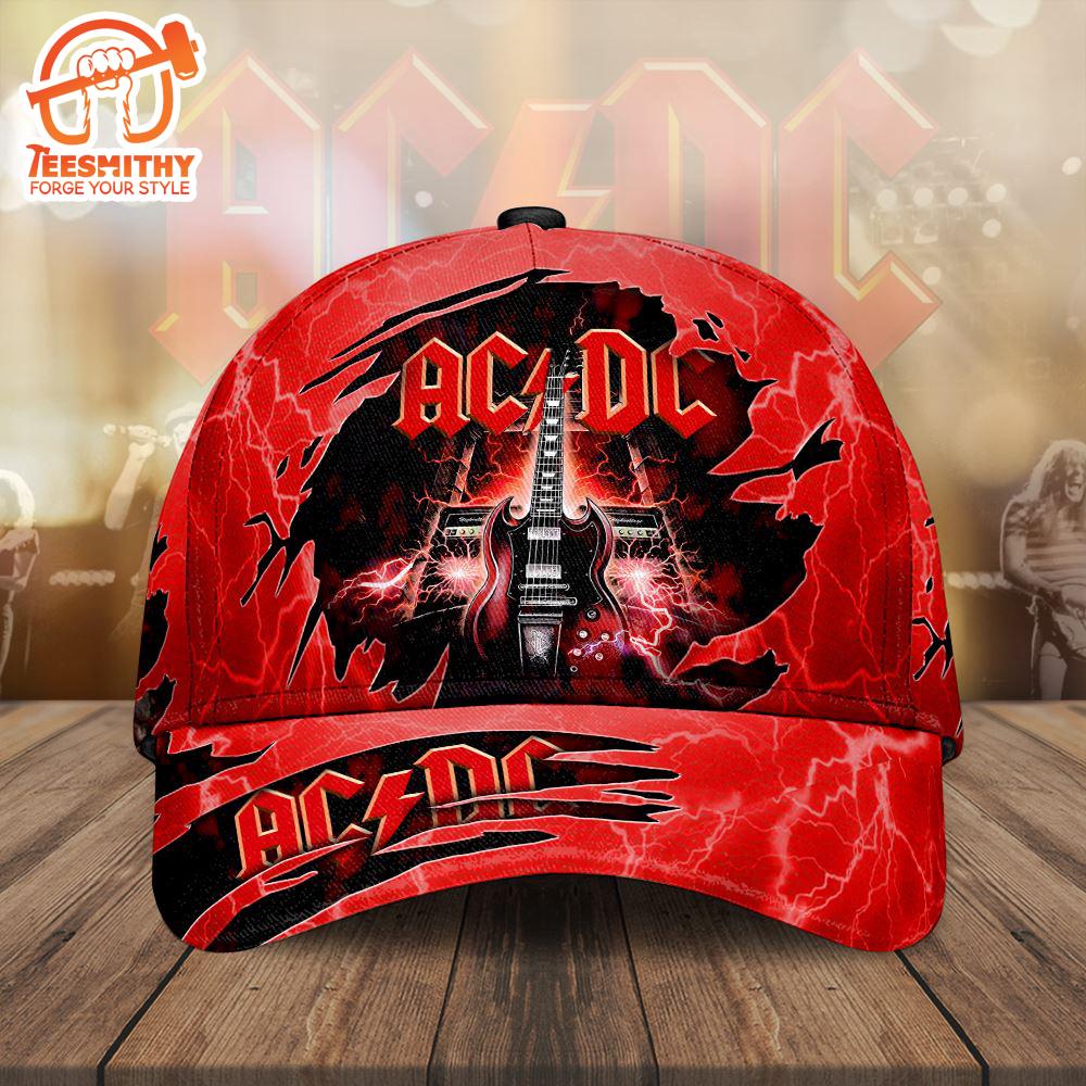 ACDC Rock Band Merchandise, ACDC Thunder Guitar, ACDC Classic Cap