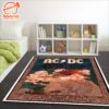 ACDC Rug, Music Rug, Rock Music Rug, Modern Abstract Rug