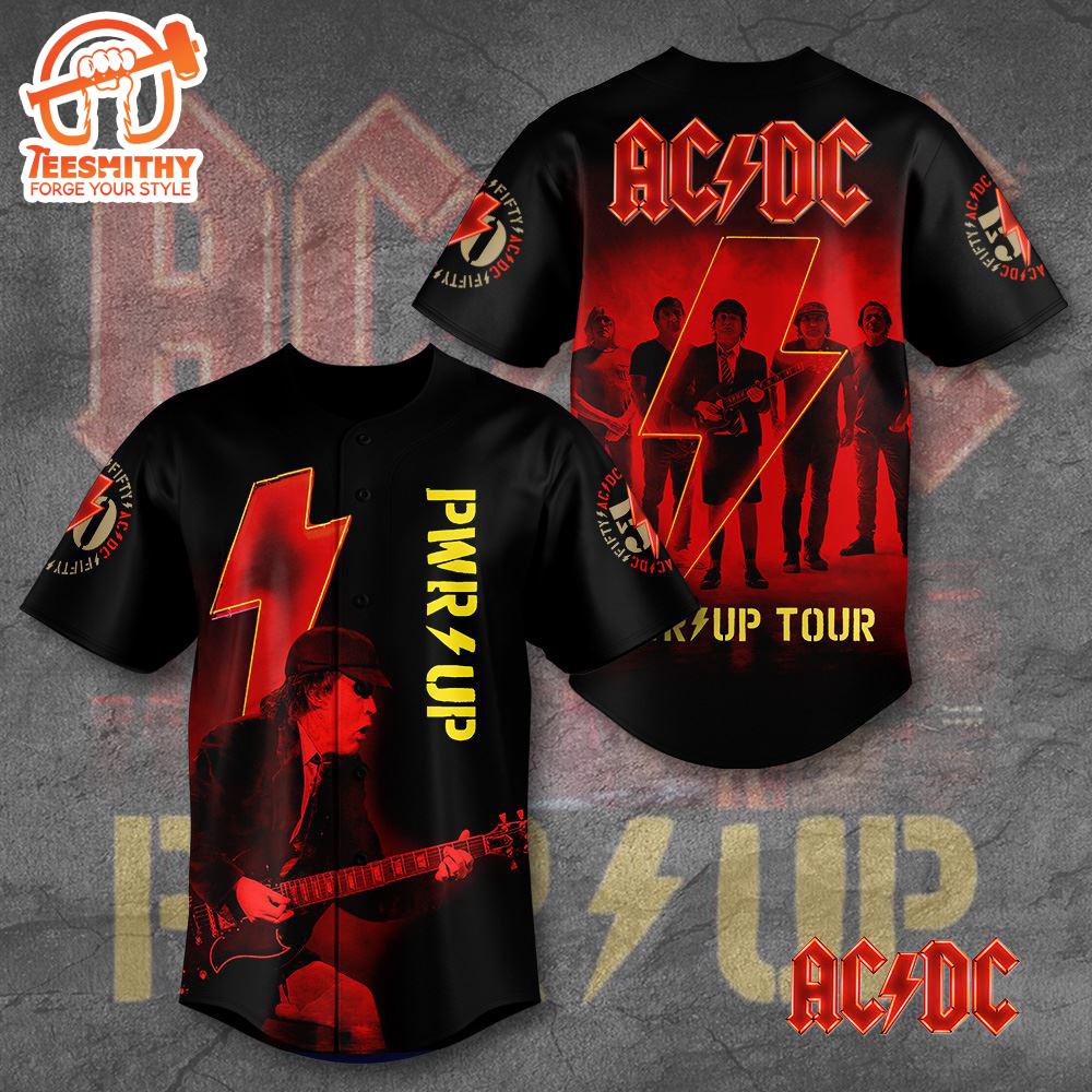 ACDC Tour Pwr Up Baseball Jersey