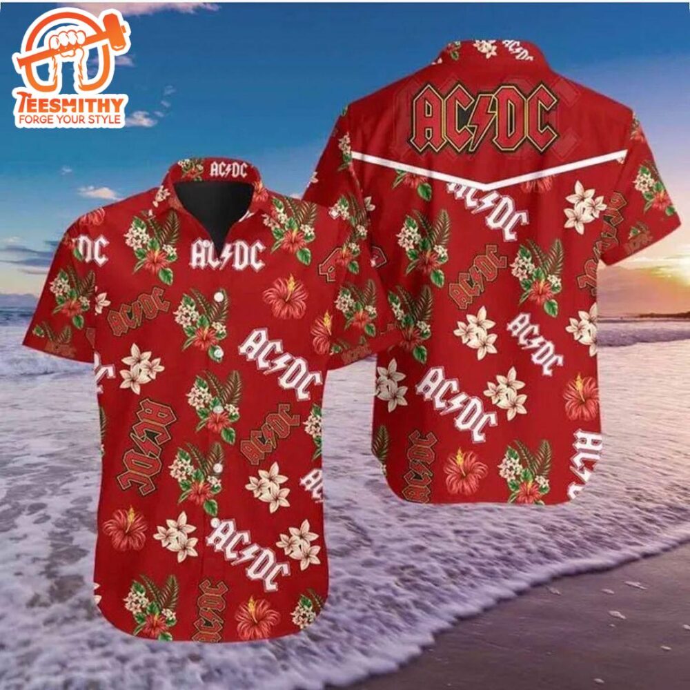 ACDC Tropical Holiday Hawaiian Shirt