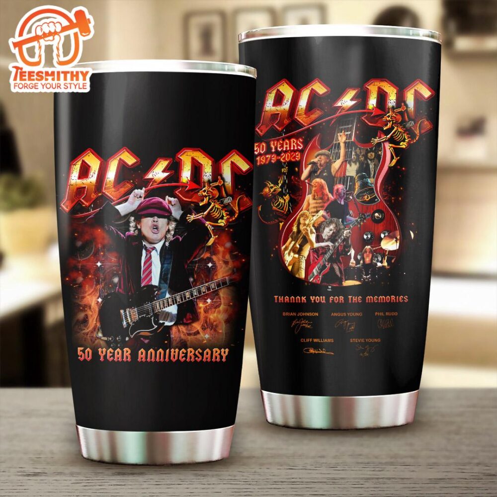 ACDC Tumbler Cup – 50 Year Anniversary Version