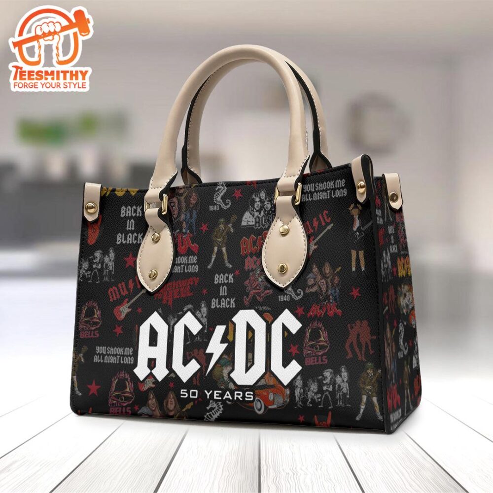 ACDC Version 50 Years Leather HandBag