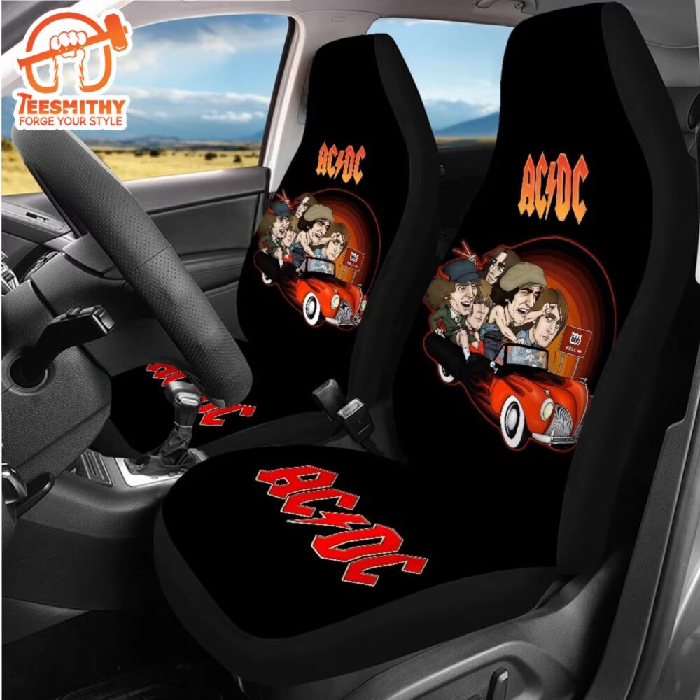 ACDC Version Cartoon Car Set Covers