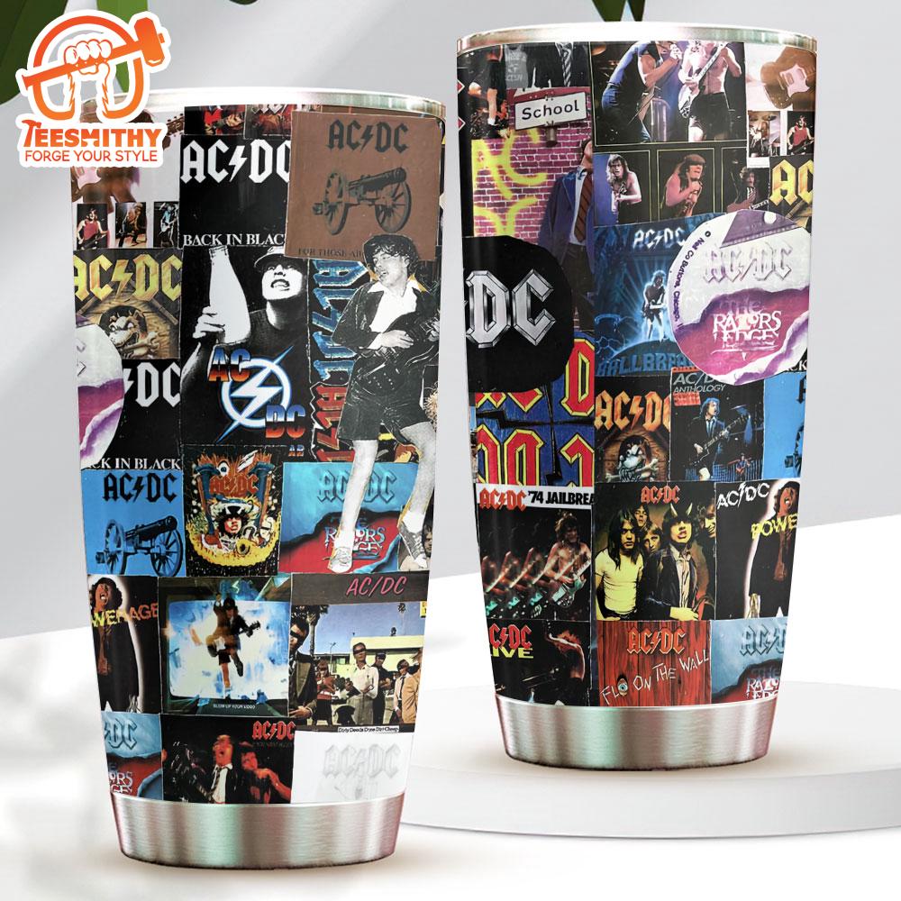 ACDC Vintage Albums Tumbler Cup