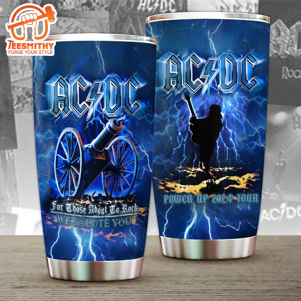 ACDC We Salute You Power Up 2024 Tumbler Cup