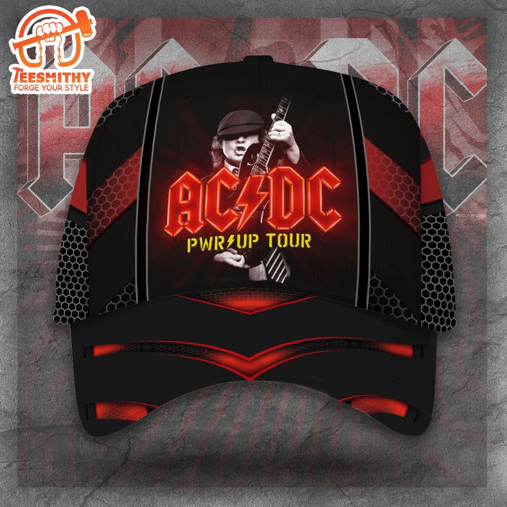 ACDC x Angus Young Classic Cap Hat 3D For Women And Men