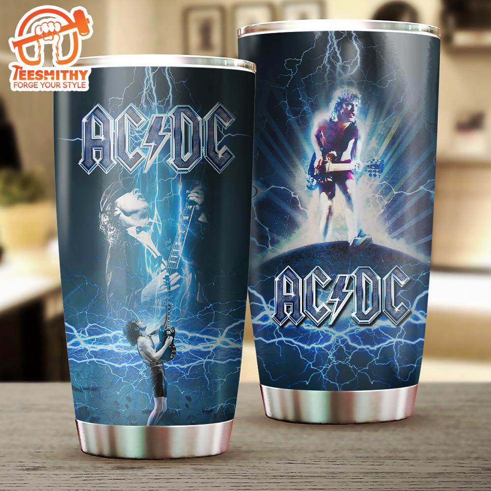 ACDC X Angus Young Poster Tumbler Cup