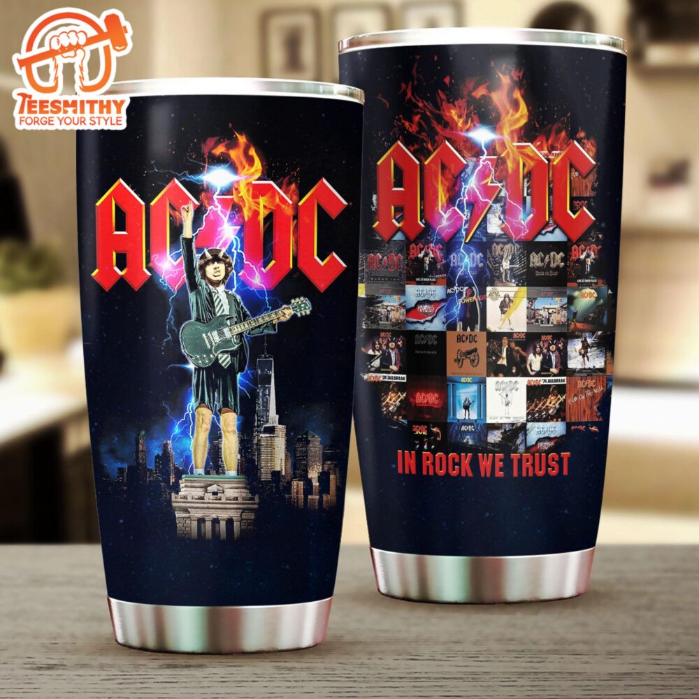 ACDC X Angus Young Tumbler Cup – In Rock We Trust