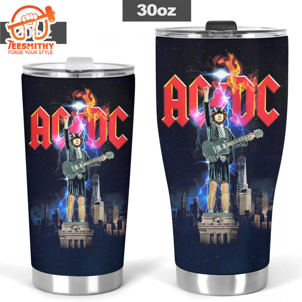 ACDC X Angus Young Tumbler Cup – In Rock We Trust