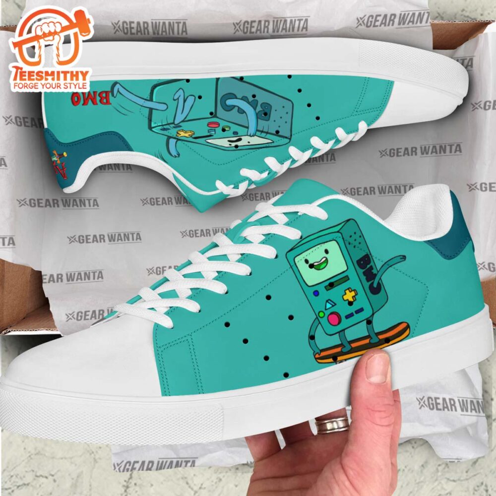 Adventure Time Bmo Stan Smith Shoes For Kid