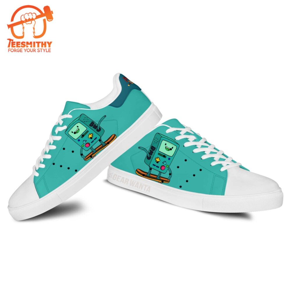 Adventure Time Bmo Stan Smith Shoes For Kid