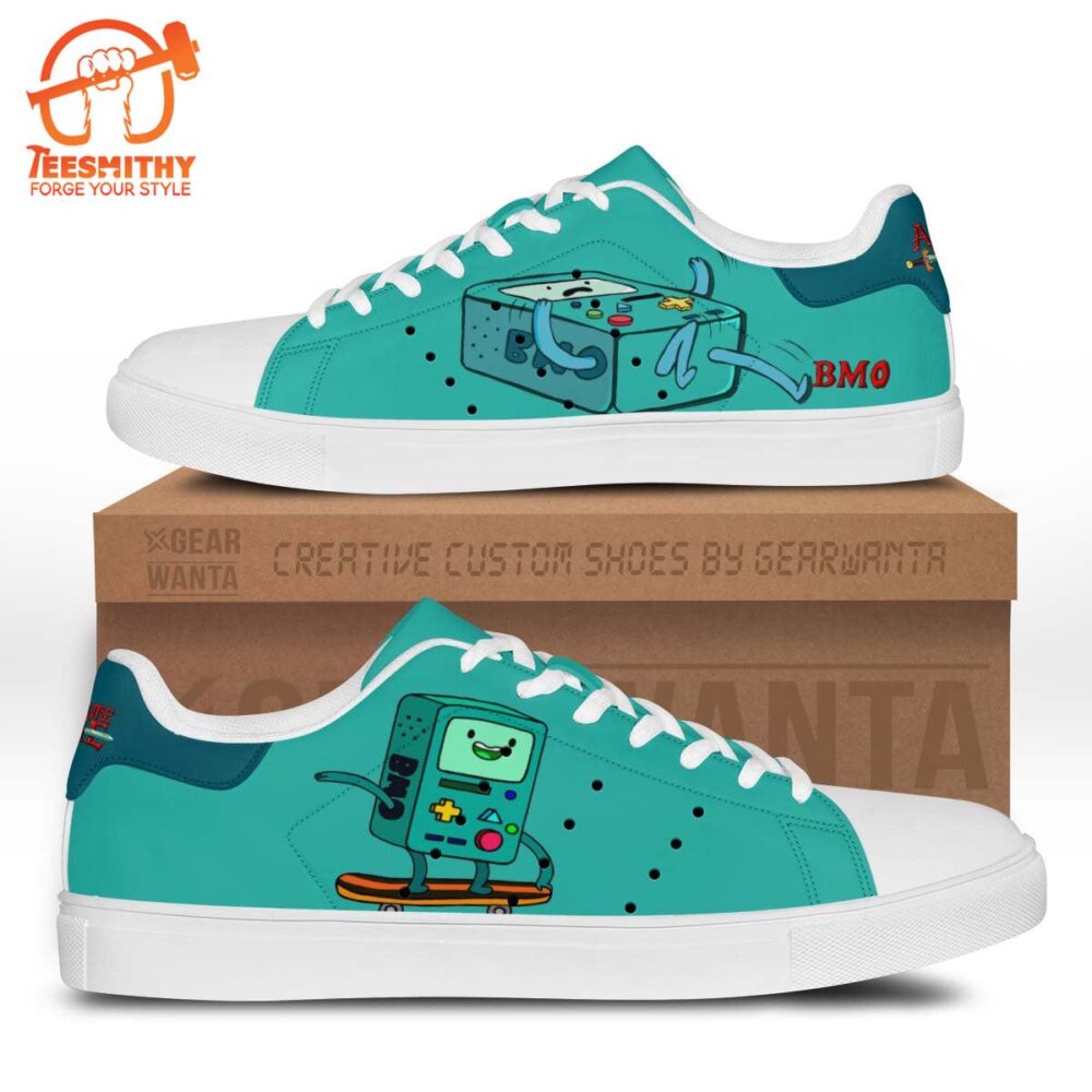 Adventure Time Bmo Stan Smith Shoes For Kid