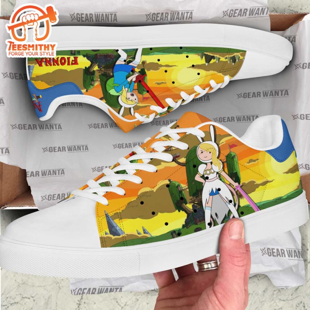 Adventure Time Fionna Stan Smith Shoes For Kid