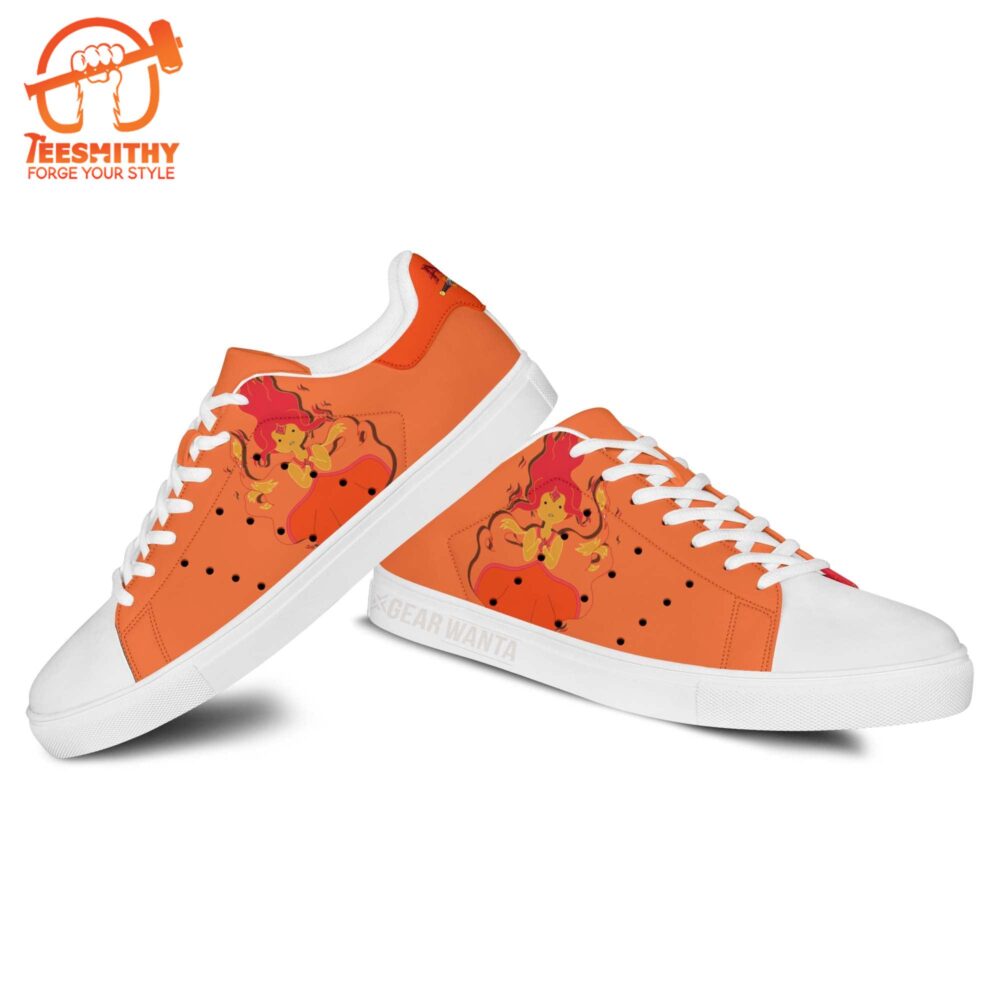 Adventure Time Fire Princess Stan Smith Shoes For Kid