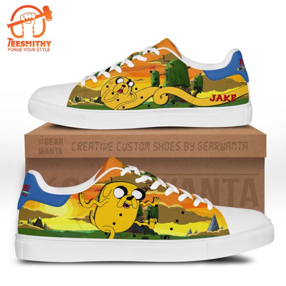 Adventure Time Jake Stan Smith Shoes For Kid