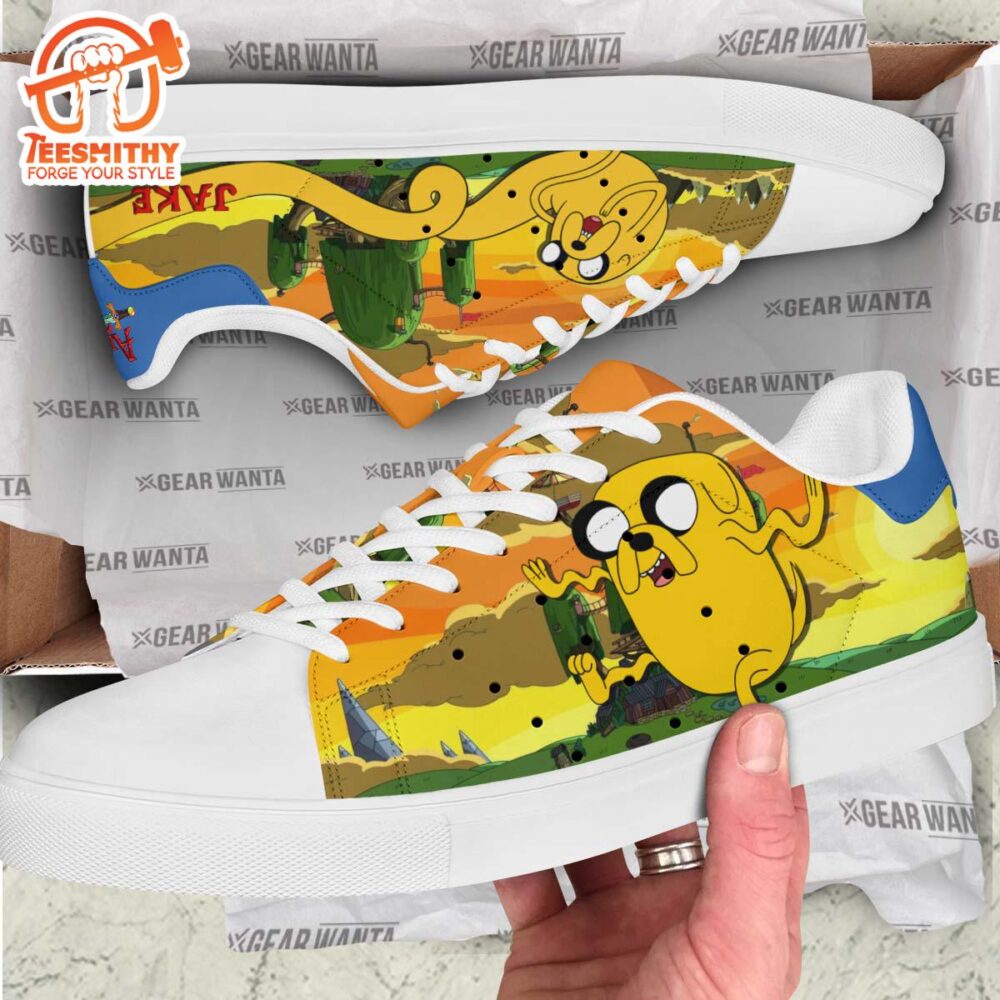 Adventure Time Jake Stan Smith Shoes For Kid