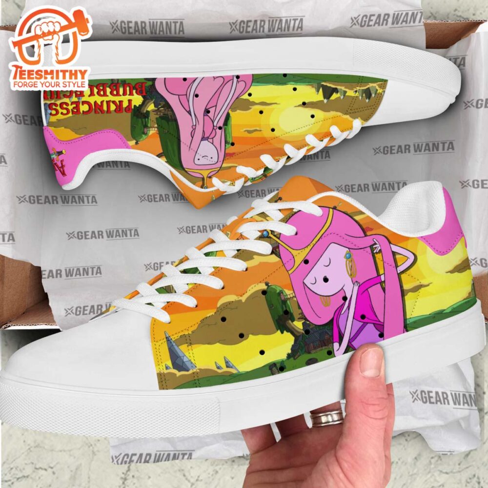 Adventure Time Princess Bubblegum Stan Smith Shoes For Kid