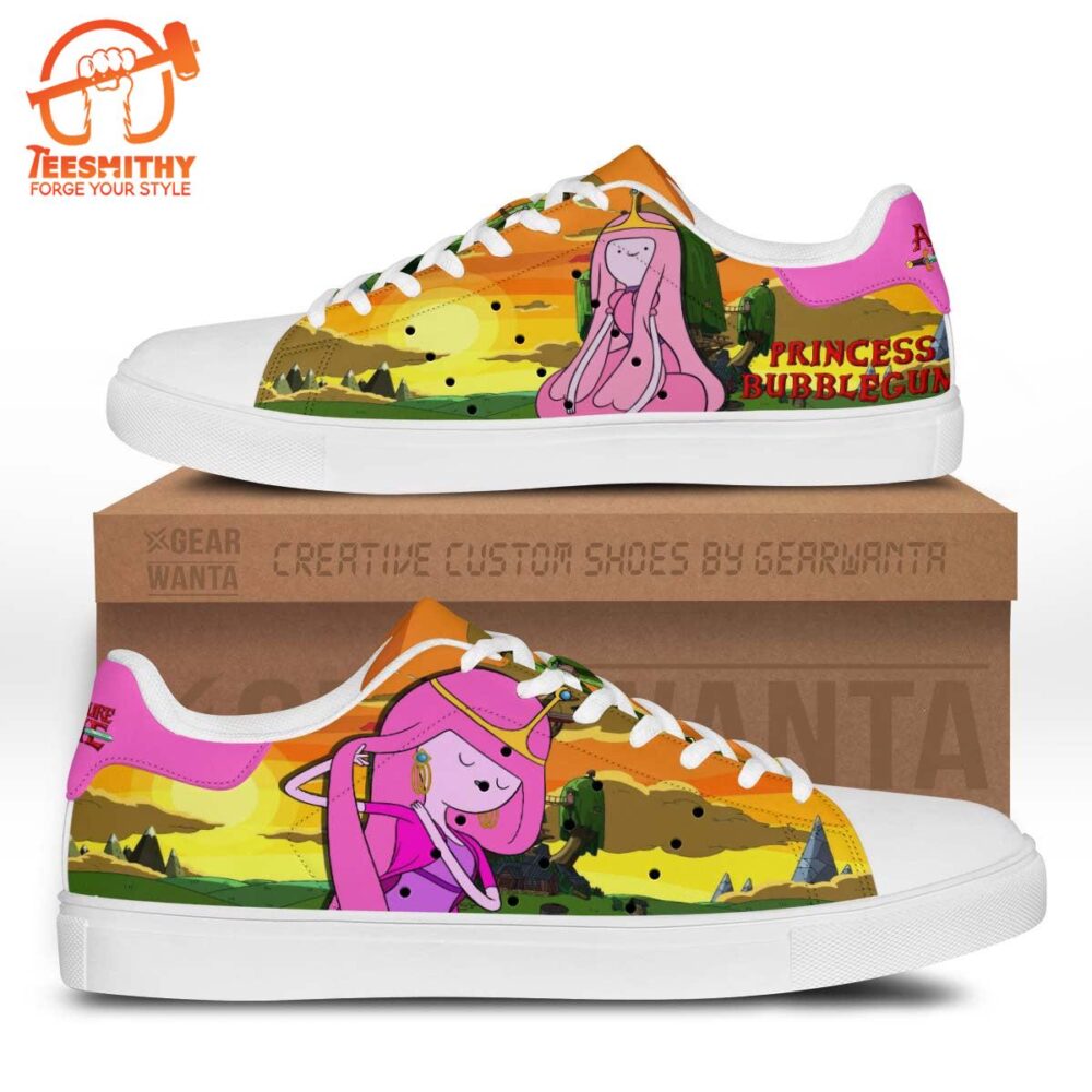 Adventure Time Princess Bubblegum Stan Smith Shoes For Kid