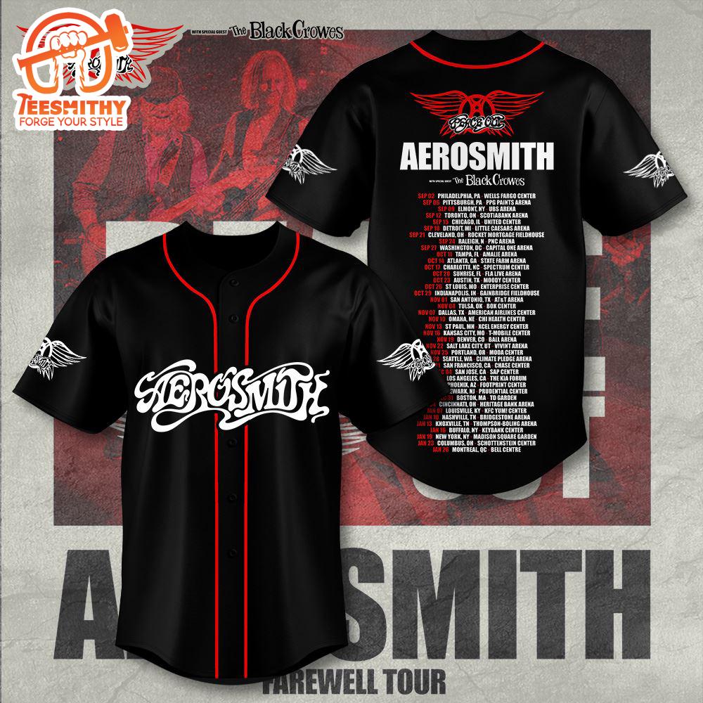 Aerosmith 2024 Merry Xmas Baseball Jersey