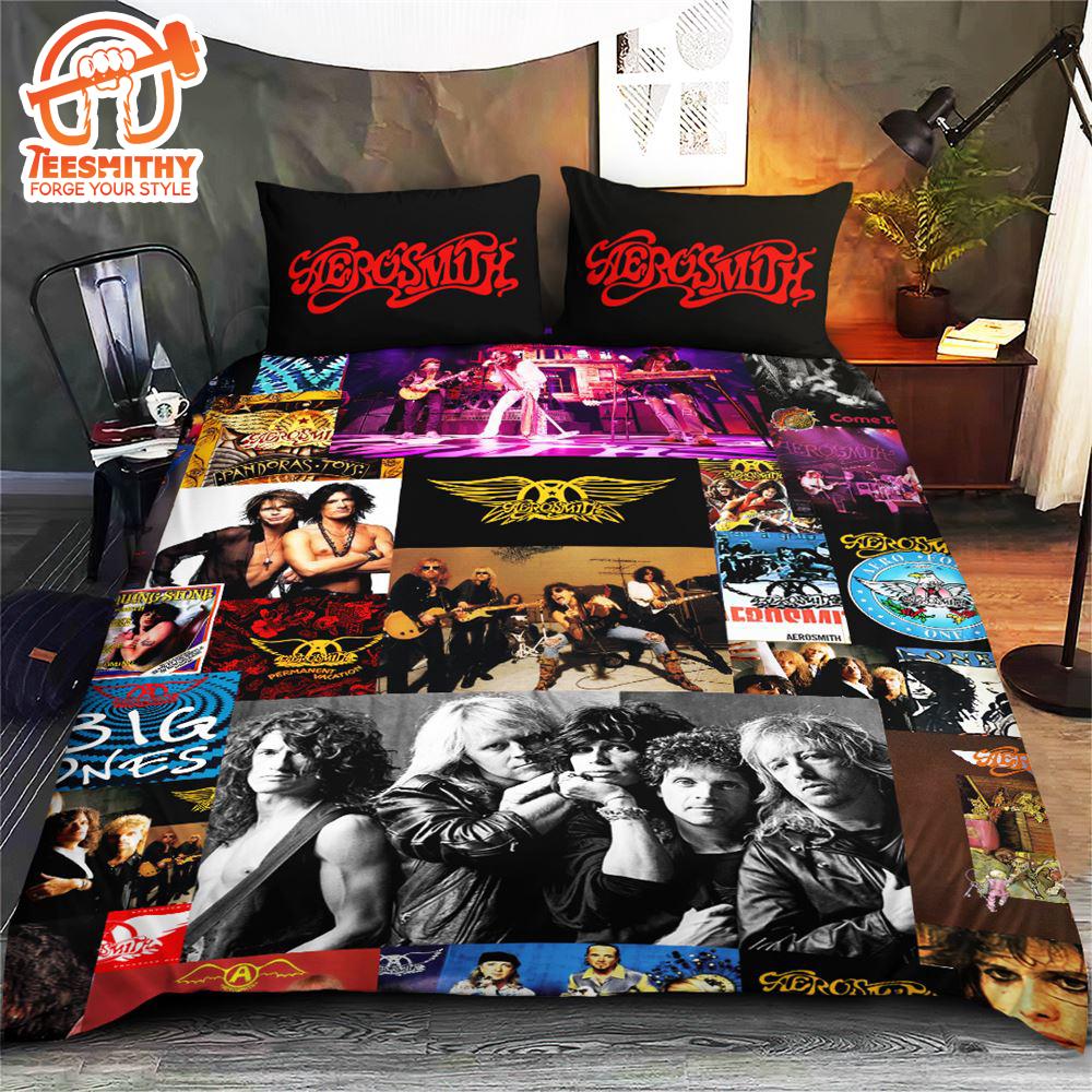 Aerosmith Bedding Set Christmas For Fans