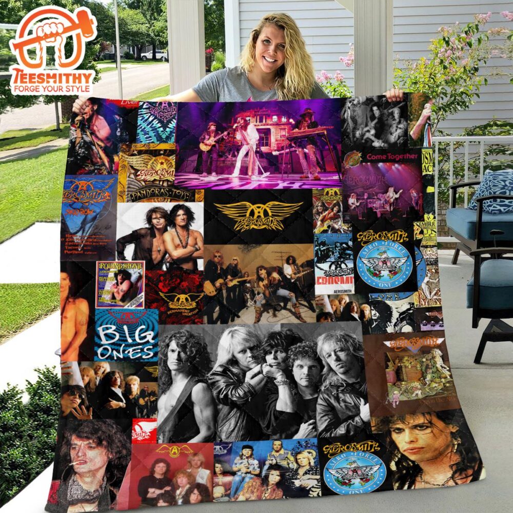 Aerosmith Best Of Song Quilt Blanket Christmas For Fan