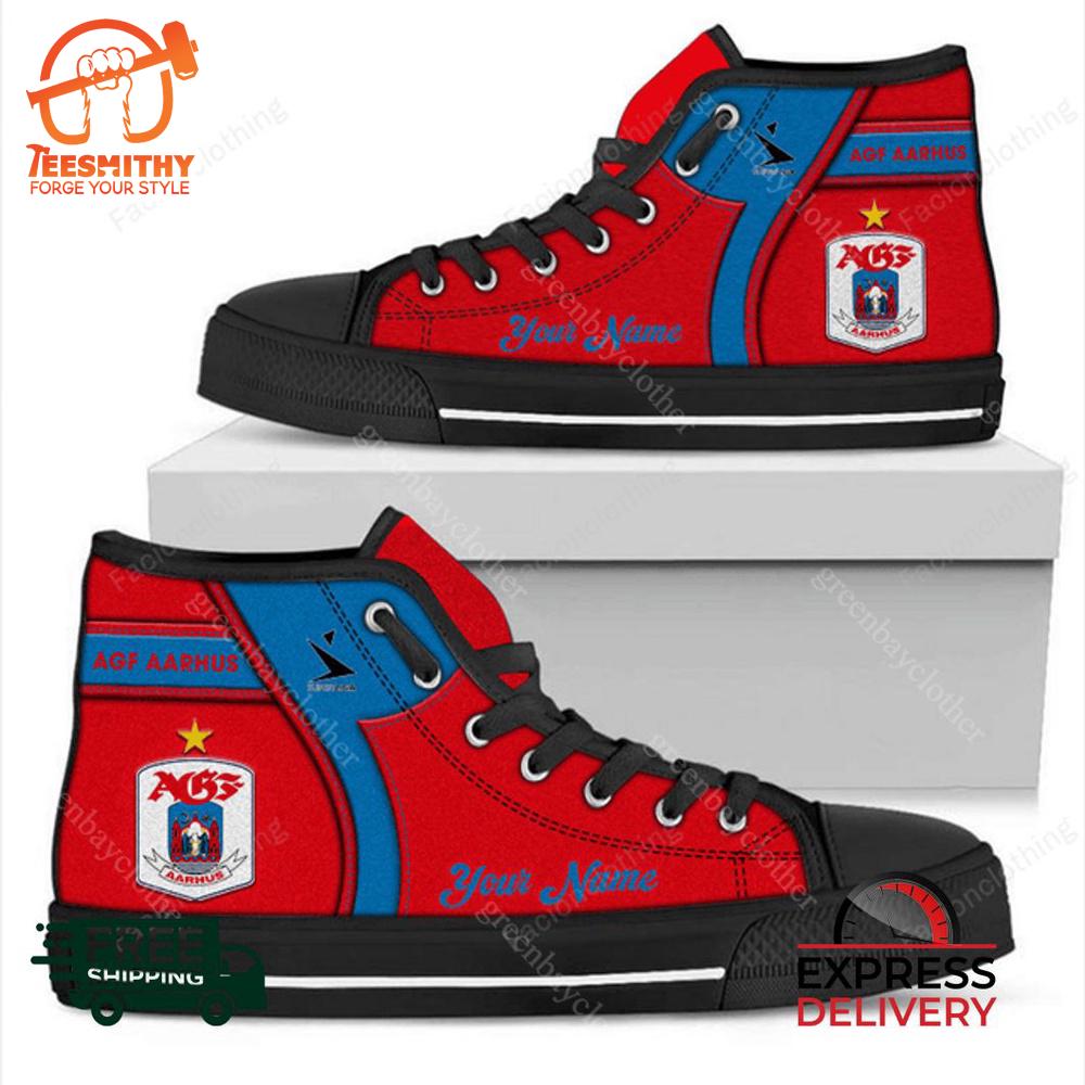 AGF Personalized High Top Canvas Shoes