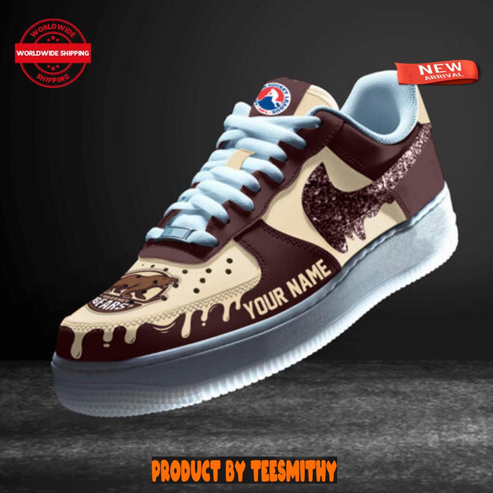 AHL Hershey Bears Custom Name Air Force 1 Shoes