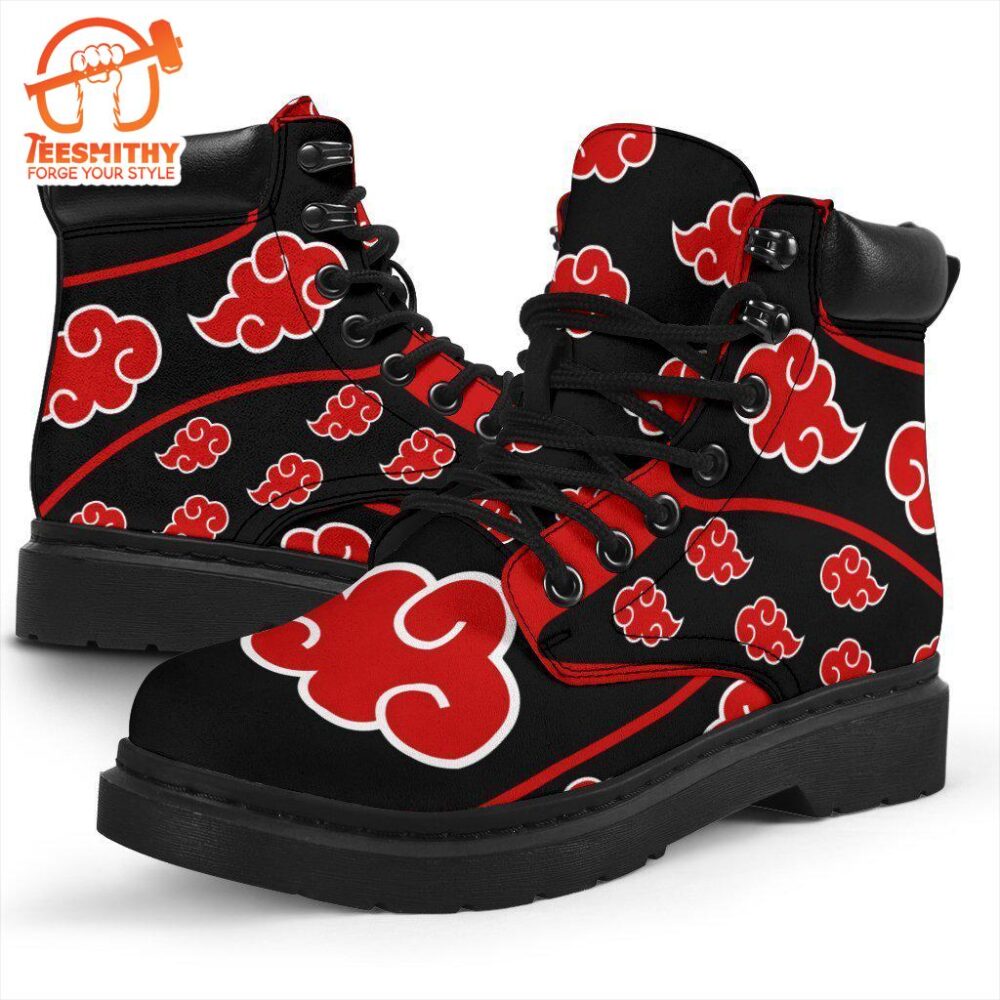 Akatsuki Boot Shoes Custom For NRT Anime Fan