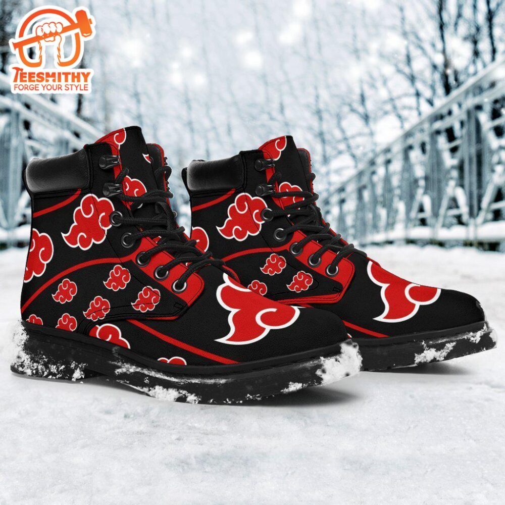 Akatsuki Boot Shoes Custom For NRT Anime Fan