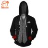 Akira Kurusu Joker Game Persona Zip Up  All Over Printed Hoodie