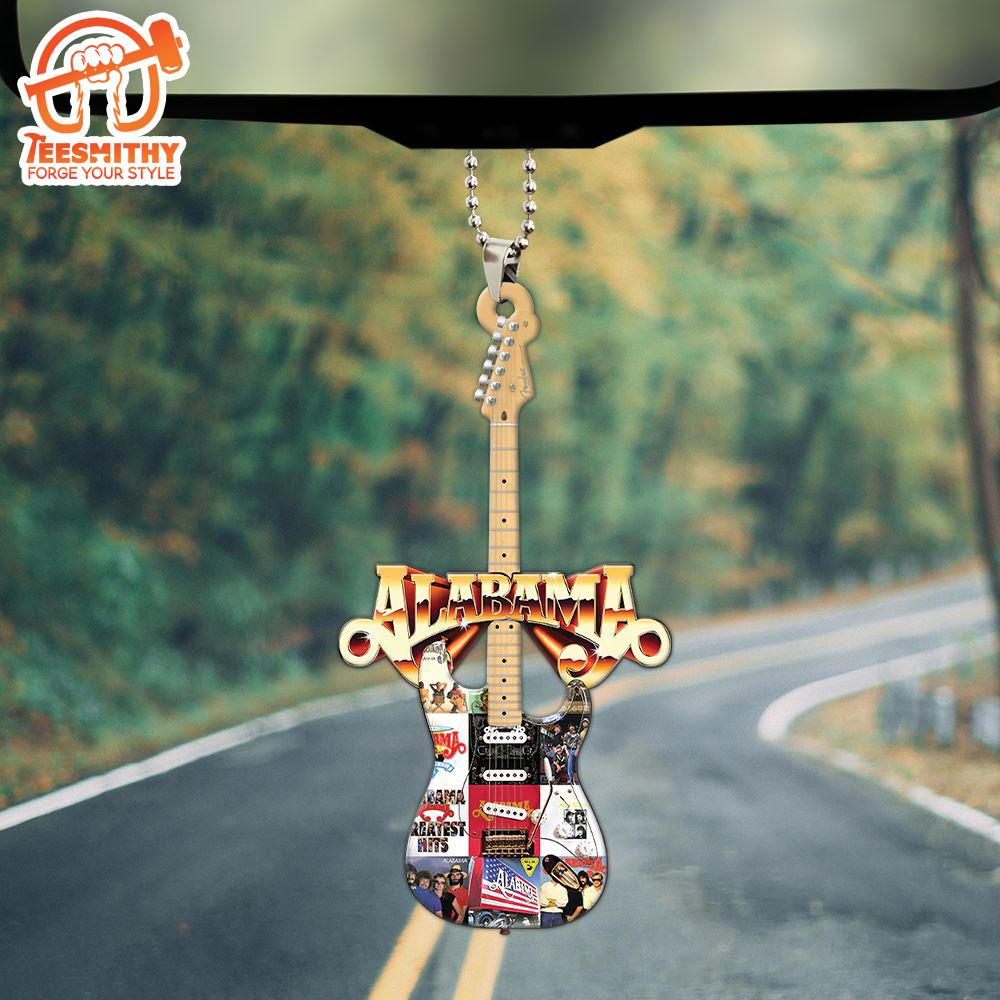 Alabama Band Custom Shape 1-sided Acrylic Car Ornament