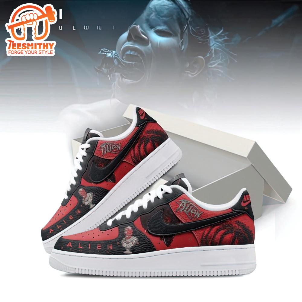 Alien Romulus Facehugger Xenomorph Air Force 1 Shoes