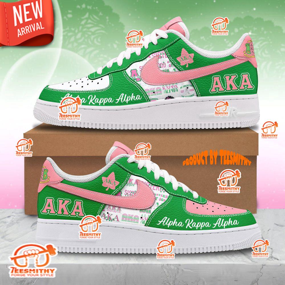 Alpha Kappa Alpha Limited Edition Nike Air Force 1 Shoes