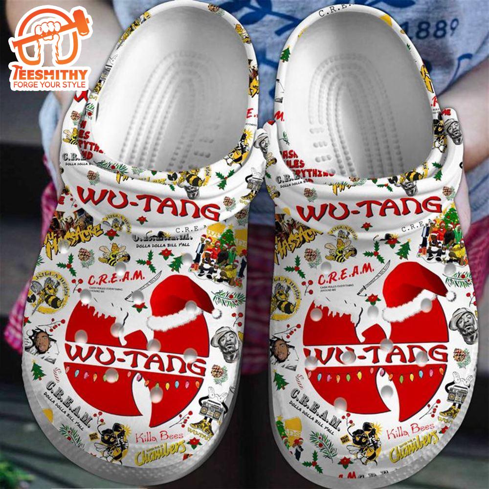 Amazing Lightweight Wu-Tang Clan Christmas Clogs For Kids And Adults