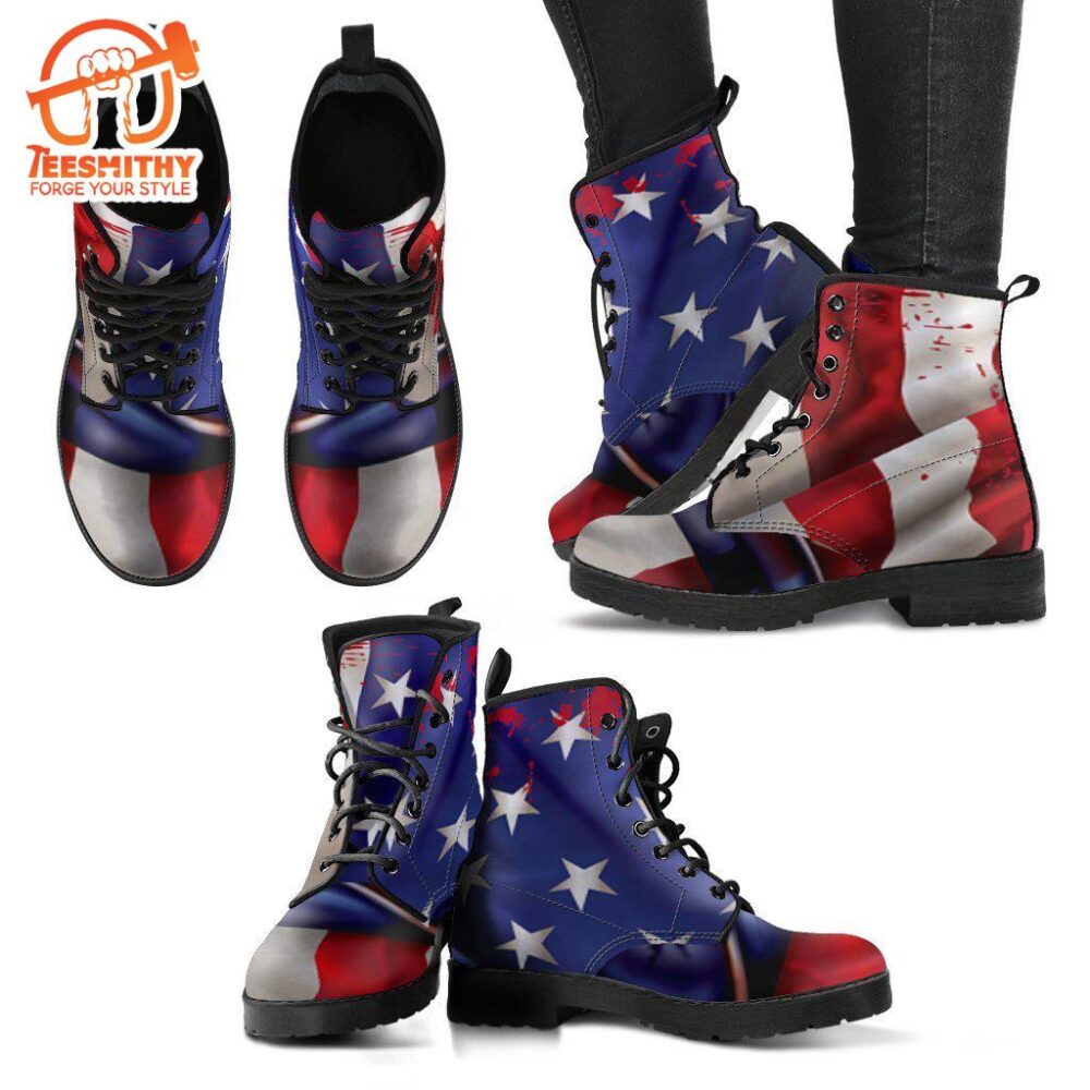 American Flag Women’s Boots Amazing Gifts For US Patriotic