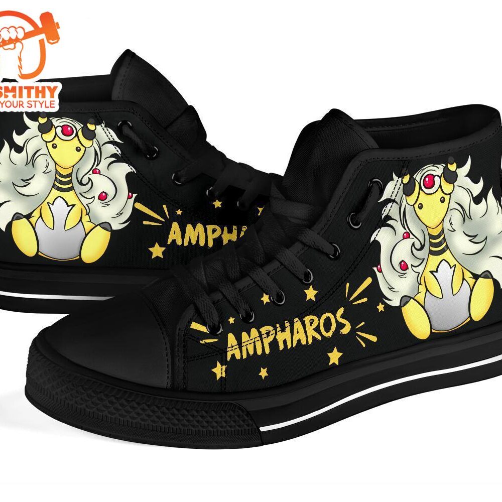 Ampharos High Top Shoes Gift Idea