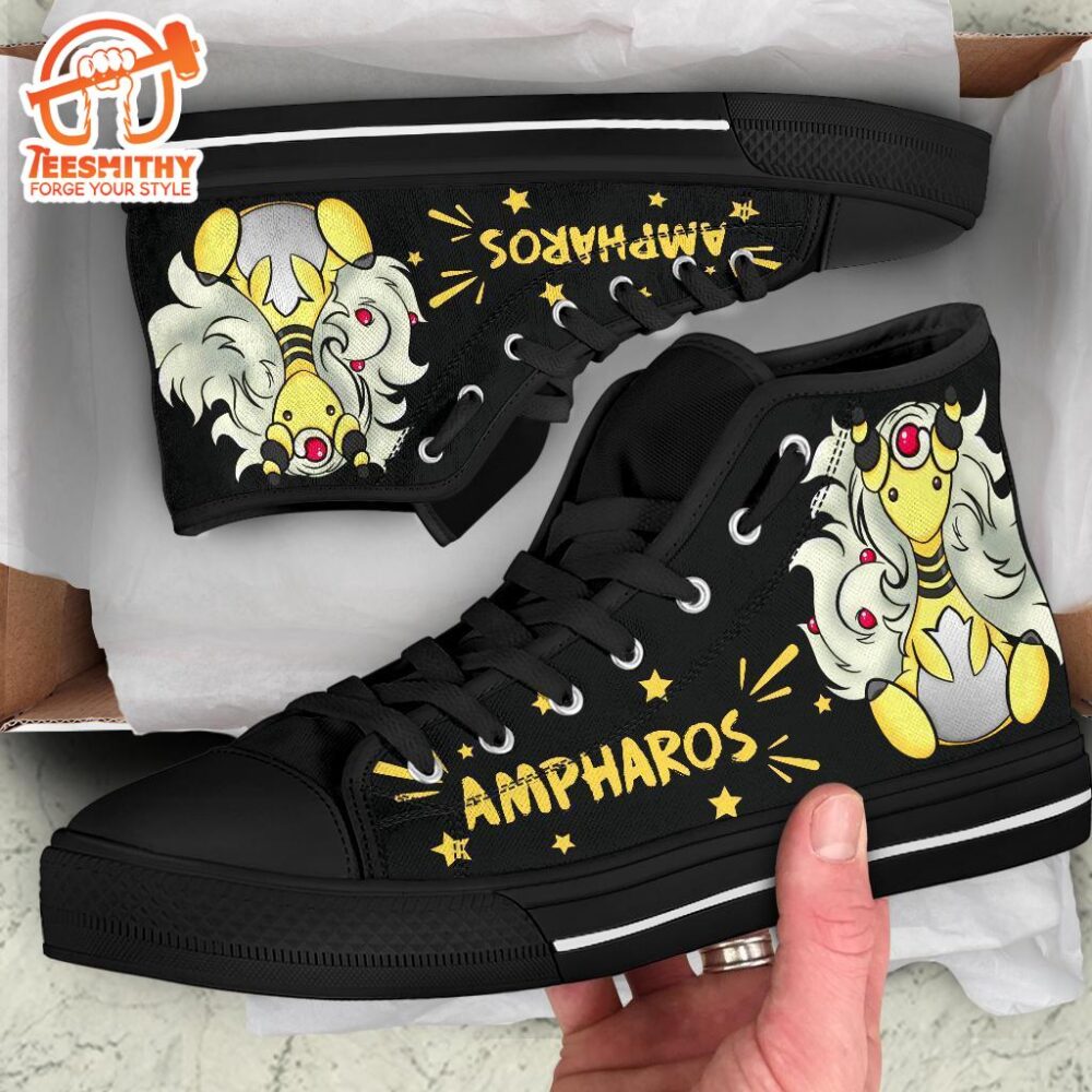 Ampharos High Top Shoes Gift Idea