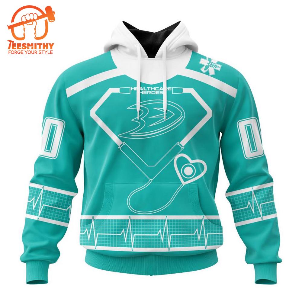 Anaheim Ducks Hoodie Special Design Honoring Healthcare Heroes Hoodie LV C69UILTO