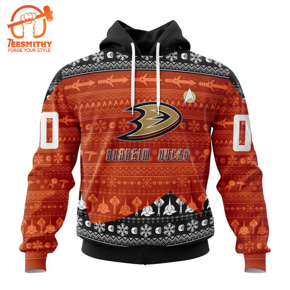 Anaheim Ducks Hoodie Special Star Trek Design Hoodie LV 7R4B929E