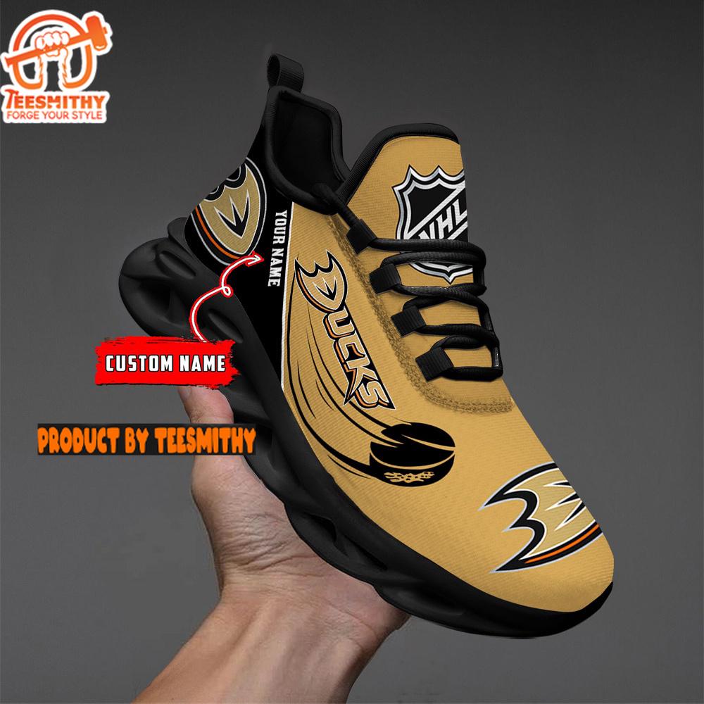 Anaheim Ducks Personalized NHL New Max Soul Shoes V1