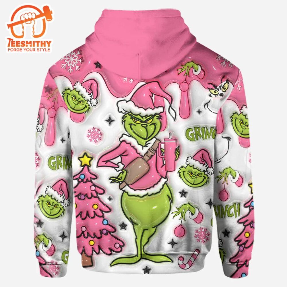 Any Name – Personalized Grinch Movie Hoodie and Leggings