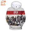 Apex Legends – Apex Legends Game Series Hero Character Combination All Over Printed Hoodie