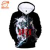 Apex Legends – Apex Legends Game Series Wraith Soldier Black All Over Printed Hoodie