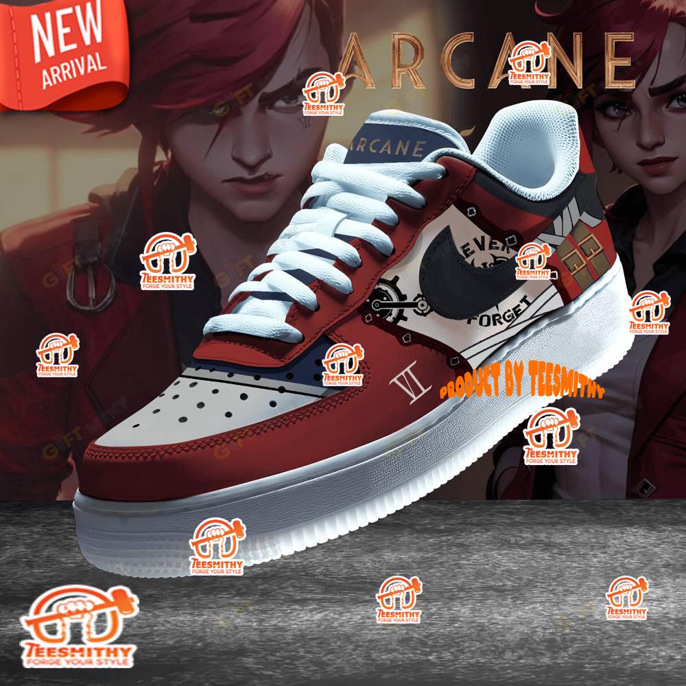 Arcane VI Never Forget Limited Edition Air Force 1 Shoes