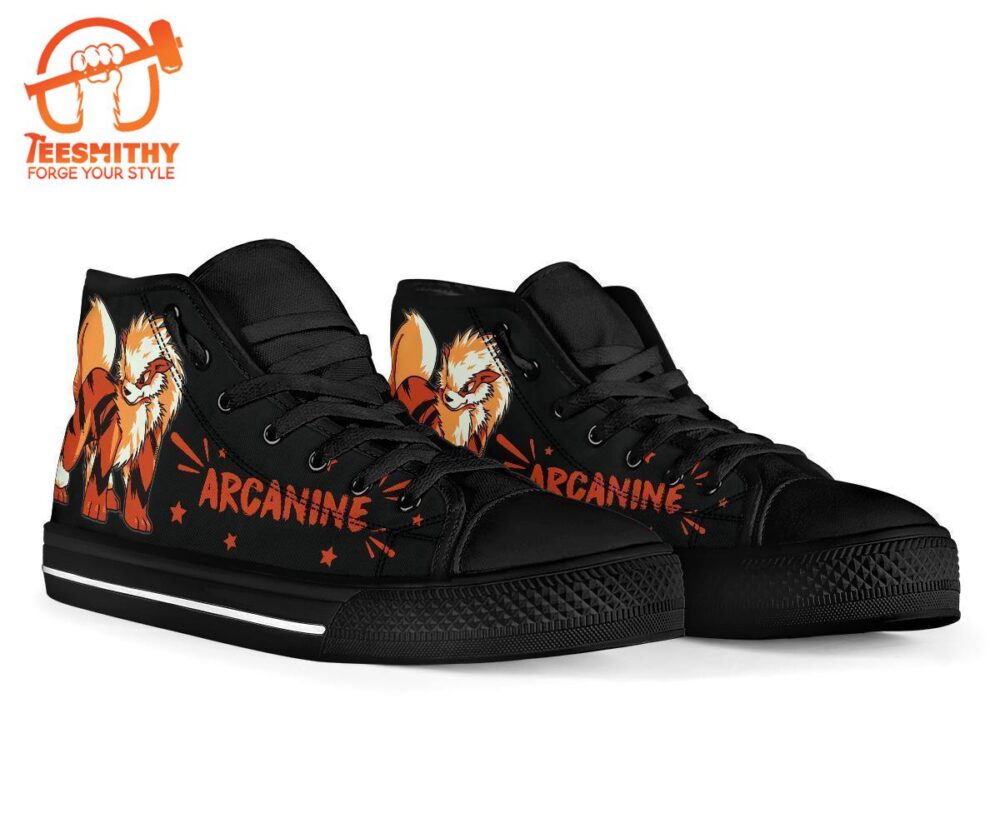 Arcanine High Top Shoes Gift Idea