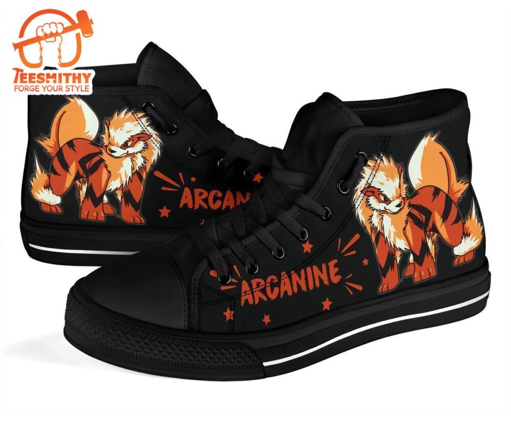 Arcanine High Top Shoes Gift Idea